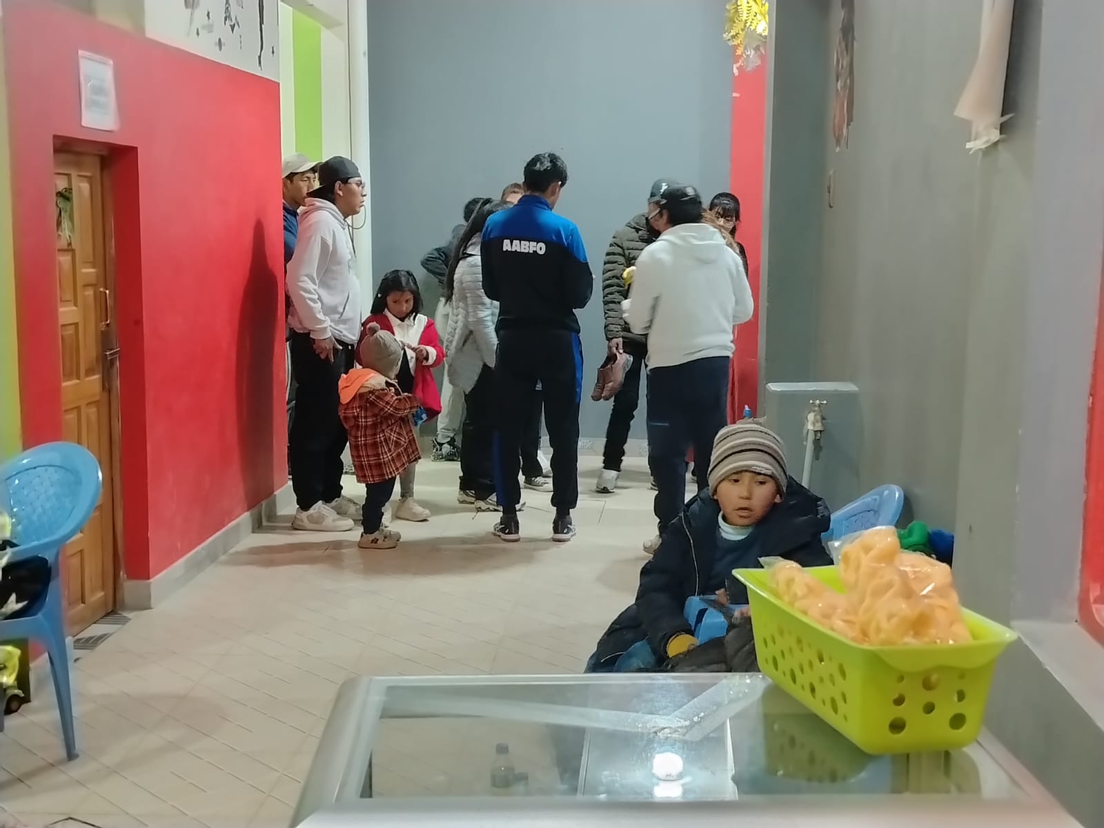 Área de entrenamiento